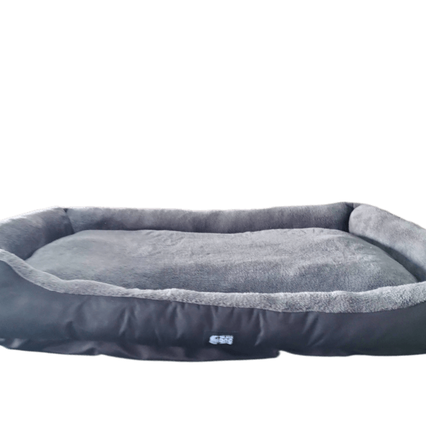 A dog bed with removable pillows for large and giant breed dogs