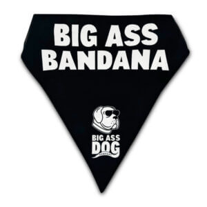 Big Ass Bandana large dog bandana with collar